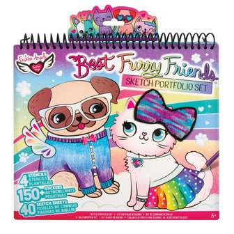 Best Furry Friends Sketch Portfolio Set