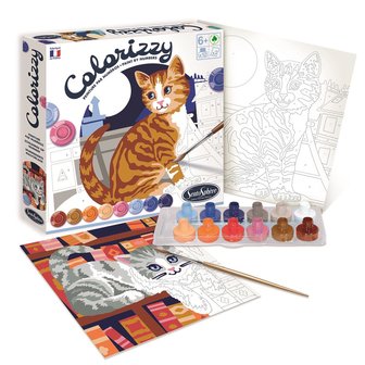 Colorizzy: Katten (Schilderen op nummer)
