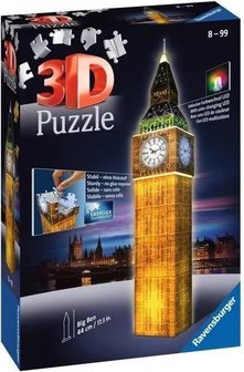 Big Ben night edition - 3D Puzzel (226)