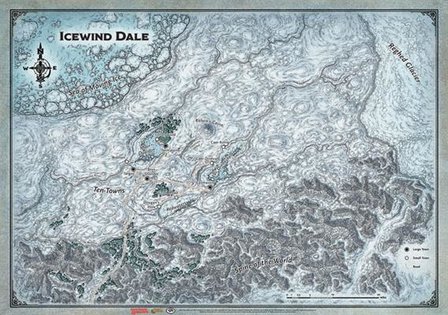 Dungeons &amp; Dragons: Icewind Dale (Map)