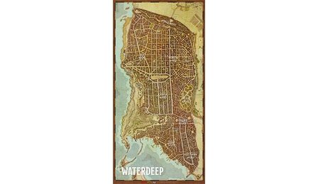 Dungeons &amp; Dragons: Waterdeep (Map)