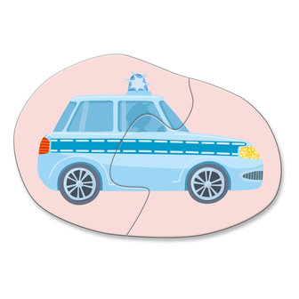 4 Eerste Puzzels: Hulpvoertuigen (2+)