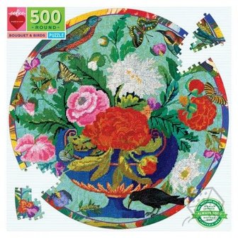 Bouquet &amp; Birds - Puzzel (500)