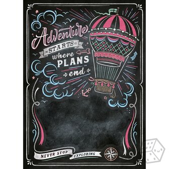 Travel - Black Board Puzzle (1000)