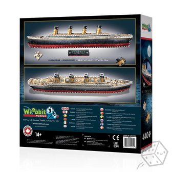 Titanic - Wrebbit 3D Puzzle (440)
