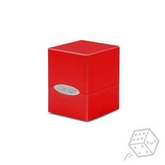 Satin Cube Deck Box (Red)