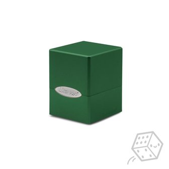 Satin Cube Deck Box (Blue)