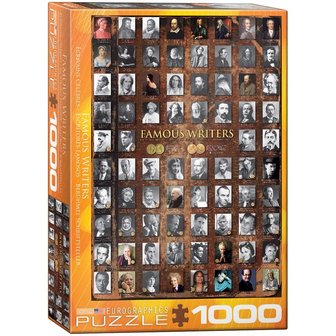 Famous Writers - Puzzel (1000)
