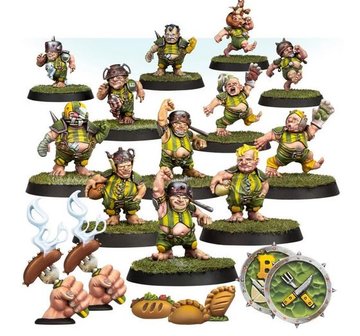 Blood Bowl: The Greenfield Grasshuggers (Halfling Blood Bowl Team)