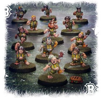 Blood Bowl: The Greenfield Grasshuggers (Halfling Blood Bowl Team)
