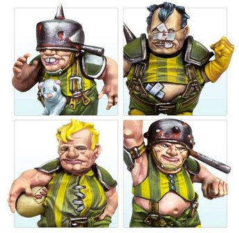 Blood Bowl: The Greenfield Grasshuggers (Halfling Blood Bowl Team)