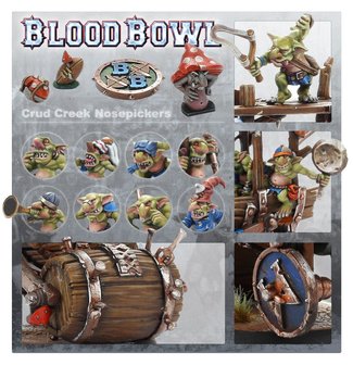 Blood Bowl: Crud Creek Nosepickers (Snotling Blood Bowl Team)