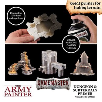 Gamemaster Terrain Primer: Dungeon &amp; Subterrain (The Army Painter)