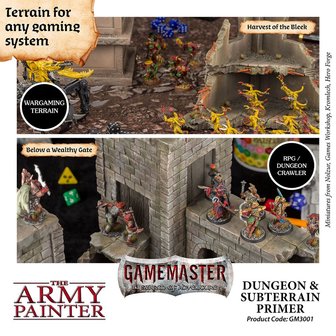 Gamemaster Terrain Primer: Dungeon &amp; Subterrain (The Army Painter)