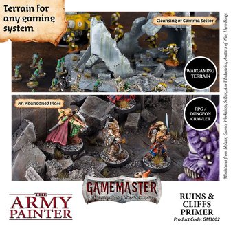 Gamemaster Terrain Primer: Ruins &amp; Cliffs (The Army Painter)