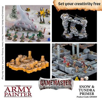 Gamemaster Terrain Primer: Snow &amp; Tundra (The Army Painter)