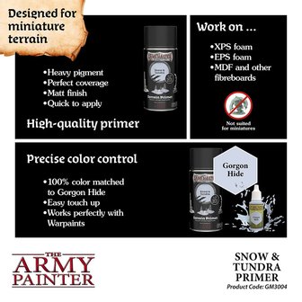 Gamemaster Terrain Primer: Snow &amp; Tundra (The Army Painter)