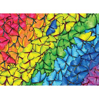 Butterfly Rainbow - Puzzel (1000)