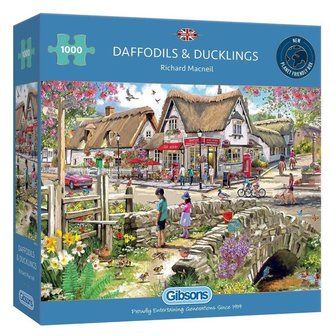 Daffodils &amp; Ducklings - Puzzel (1000)