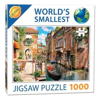 Venice Canals - World&#039;s Smallest Jigsaw Puzzle (1000)