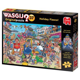 Wasgij Original Puzzel (#37): Vakantiefiasco! (1000)