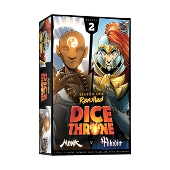 Dice Throne Season One ReRolled: Monk V. Paladin [BATTLE 2]