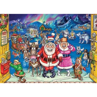 Wasgij Christmas Puzzel (#17): Elfinspectie (1000)