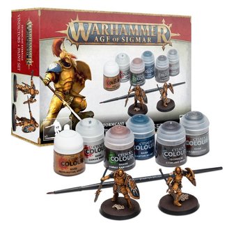 Warhammer: Age of Sigmar - Stormcast Eternals Vindictors + Paints Set