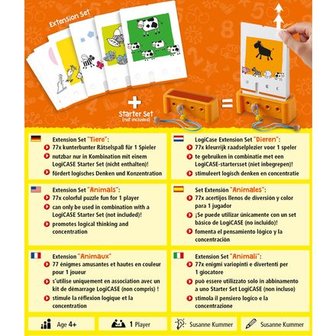 Logi Case: Uitbreidingsset Dieren (4+)