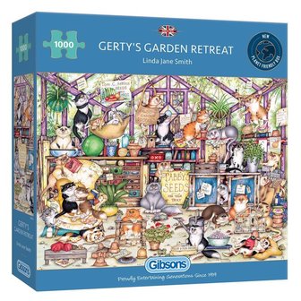 Gerty&#039;s Garden Retreat - Puzzel (1000)