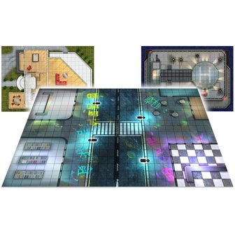 Giant Book of Cyberpunk Battle Mats