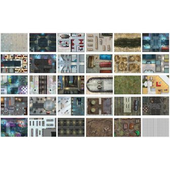 Big Book of Cyberpunk Battle Mats