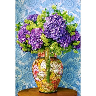 Bouquet of Hydrangeas - Puzzel (1000)