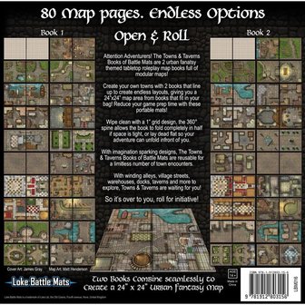 Towns &amp; Taverns Books of Battle Mats