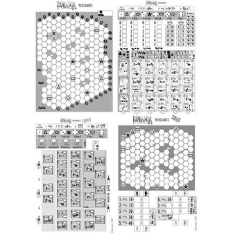 Pandoria: Merchants (Roll &amp; Write)