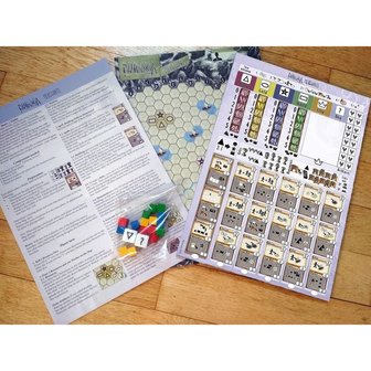 Pandoria: Merchants (Roll &amp; Write)