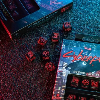 Cyberpunk Red Essential Dice Set (7)