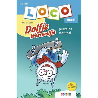 Loco Maxi Boekje - Dolfje Weerwolfje: Puzzelen met taal
