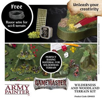 Gamemaster: Wilderness &amp; Woodlands Terrain Kit (The Army Painter)