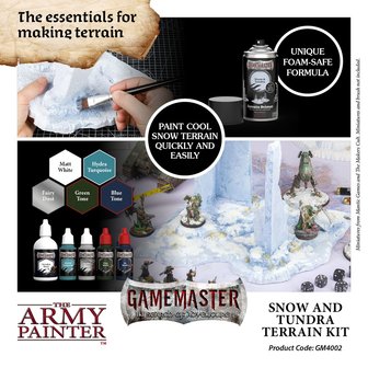 Gamemaster: Snow &amp; Tundra Terrain Kit (The Army Painter)