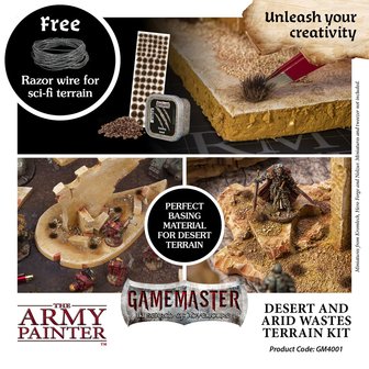 Gamemaster: Desert &amp; Arid Wastes Terrain Kit (The Army Painter)