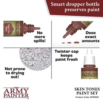 Skin Tones Paint Set (The Army Painter)