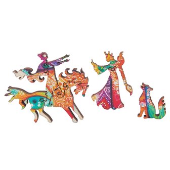 Ivan Tsarevich en de Grijze Wolf - Puzzel (180)