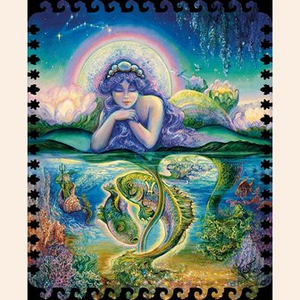 Zodiac: Vissen - Houten Puzzel (100)