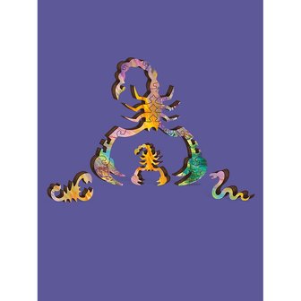 Zodiac: Schorpioen - Houten Puzzel (100)