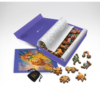 Zodiac: Leeuw - Houten Puzzel (100)
