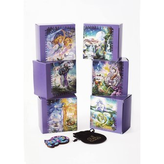 Zodiac: Elementen van Water en Lucht - Houten Puzzel (6x100)
