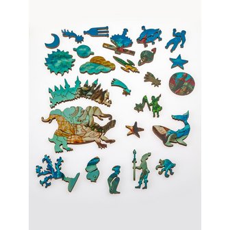 Stephen Hawking - Houten Puzzel (250)