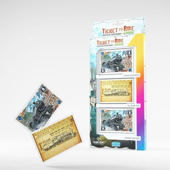 Ticket to Ride Europa: Art Sleeves