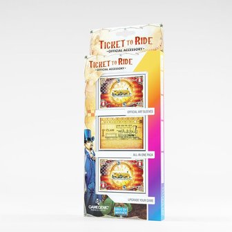 Ticket to Ride: Art Sleeves